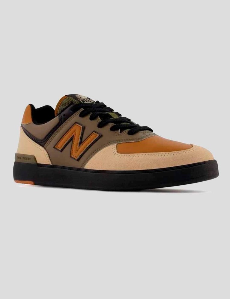 Zapatillas NEW BALANCE 574 court olive with black